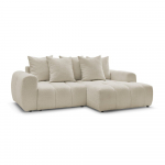 Beež bukleekangast panipaigaga nurgadiivanvoodi (parem nurk) Roxelane - Bobochic Paris