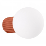 Oranž seinavalgusti &oslash; 12 cm Orbital - Sollux