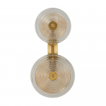 Kuldne klaasist seinalamp Venice - Mauro Ferretti