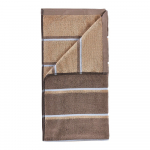 Pruun/beež puuvillane r&auml;tik 50x100 cm Sauna - Zone