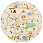 Pestav laste m&auml;nguvaip &oslash;100 cm Savana Ride - Mila Home