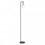 Must LED-p&otilde;randalamp h&auml;mardatava valgustugevusega ja plastvarjuga (k&otilde;rgus 140 cm) Balmony - Bizzotto