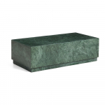 Roheline marmorist kohvilaud 50x100 cm Sorein - Kave Home
