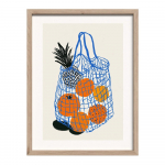 Tr&uuml;kitud pilt raamiga 30x40 cm Summer Fruit - Styler