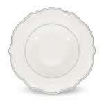 Valged s&uuml;gavad taldrikud komplektis 2 tk, &oslash; 23,5 cm Odette - S|P Collection
