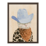 Tr&uuml;kitud pilt raamiga 30x40 cm Howdy Cat - Styler
