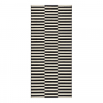 Must-valge vaip Paneel, 80 x 200 cm Gloria - Hanse Home