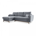 Helehall nurgas diivanvoodi, vasakpoolne nurgas Scandic Lagom - Miuform