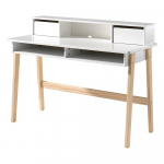 Valge laste kirjutuslaud Kiddy - Vipack