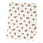 Puuvillane laudlina 132x178 cm Angus Highland Cow - Catherine Lansfield