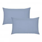 Perkal-puuvillast padjap&uuml;&uuml;rid 2tk komplektis 75x50 cm Easy Iron Percale - Catherine Lansfield