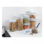 Vaakumplastist taaskohustatav mahuti , 1,2 l Turin - Wenko