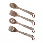 Puidust k&ouml;&ouml;giriistade komplekt 4 tk - Bonami Selection