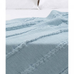 Sinine voodikate 200x220 cm Trenza - Oyo Concept