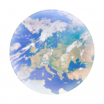 Sinine LED laevalgusti &oslash; 37 cm Terra - Reality