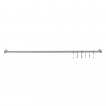 Kroomitud terasest riputusvarras k&ouml;&ouml;ki Lonardo - Metaltex