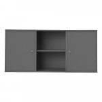 Antratsiitne madal rippuv kummut 133x61 cm Mistral - Hammel Furniture