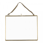 Kuldne metallist seinaraam 20x15 cm - Rex London