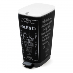 Must plastikust pr&uuml;gikast 50 l Chic Bin - KIS