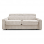 Kreem velvetist diivanvoodi 195 cm Monaco - Bobochic Paris
