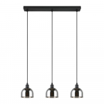 Must-h&otilde;bedane rippvalgusti klaasist varjuga Molly - Reality