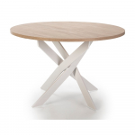 &Uuml;mmargune tammespoonist pinnaga s&ouml;&ouml;gilaud &oslash; 120 cm Ther - Marckeric