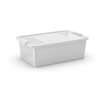 Valge kaanega hoiukast 55x35x19 cm Bi-Box M - KIS