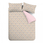 Roosa voodipesu 135x200 cm Darcy Floral - Catherine Lansfield