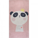 Heleroosa pestav laste vaip 100x160 cm Royalty Mascot - Vitaus