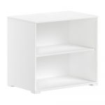 Valge laste raamaturiiul 68x62x43 cm Sam - Vipack