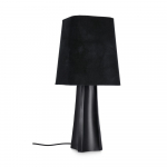 Must metallist laualamp kangast varjuga (k&otilde;rgus 61 cm) Tripura - Bizzotto