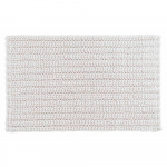 Valge vannitoamatt 50x80 cm Voltis - douceur d'int&eacute;rieur