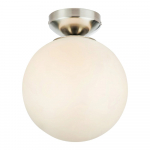 Valge/h&otilde;bedane laevalgusti klaasist varjuga Stintino - Marksl&ouml;jd