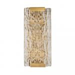 Kuldne klaasist seinalamp Oblin - Mauro Ferretti