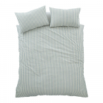 Sinine 3-osaline voodipesu 230x220 cm Cotton Rich Woven Stripe - Pineapple Elephant