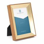 Metallist seisuraam messingist v&auml;rvi 13,5x18,5 cm Marseille - Zilverstad