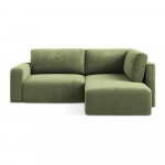 Roheline &scaron;enillist nurgadiivanvoodi koos panipaigaga (parem nurk/L-kujuline) Kona - Makamii