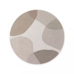 Beež k&auml;sitsi kootud villane &uuml;mmargune vaip &oslash; 160 cm Hackney Clarissa - Ted Baker