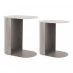 Metallist k&uuml;lglauad komplektis 2 t&uuml;kki 30x45 cm Riqueza Oval - Leitmotiv