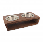Puidust kausside komplekt koerale alusega Dog Fantasy - Plaček Pet Products