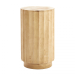 &Uuml;mmargune mangopuidust abilaud &oslash; 35 cm Ellena - Light & Living