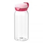 Roosa plastmassist lutipudel 600 ml Campus - Mepal