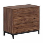 Tumeda naturaalse p&auml;hklipuust kummut 100x89x55 cm Ilyas - Vipack
