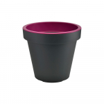 Plastikust pott &oslash; 29,5 cm Metro Twist - Gardenico
