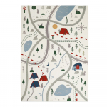 Laste vaip , 123 x 180 cm Little Camper - Nattiot
