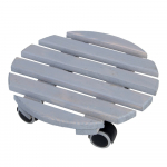 Puidust mobiilne alus lillepottidele &oslash; 29 cm (k&otilde;rgus 8 cm) Indoor &ndash; Esschert Design