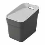 Tumehall taaskasutatud plastikust pr&uuml;gikast sorteeritud j&auml;&auml;tmete jaoks, 20 l Ready To Collect - Curver