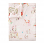 Roosa mikropl&uuml;&uuml;sist laste tekk 150x200 cm Fairytale - Belle & Boo