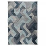 Sinine/hall vaip 120x170 cm Aurora - Flair Rugs