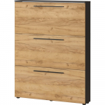 Tumehall tamme v&auml;rvi hingedega jalatsiriiul Wildomar - Germania